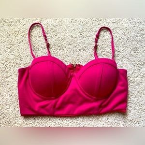 Bebe Bustier Crop Top